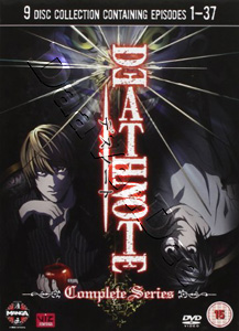 Death Note - Complete Series | Desu nto  | Death Note |Episodes 1-37  DVD